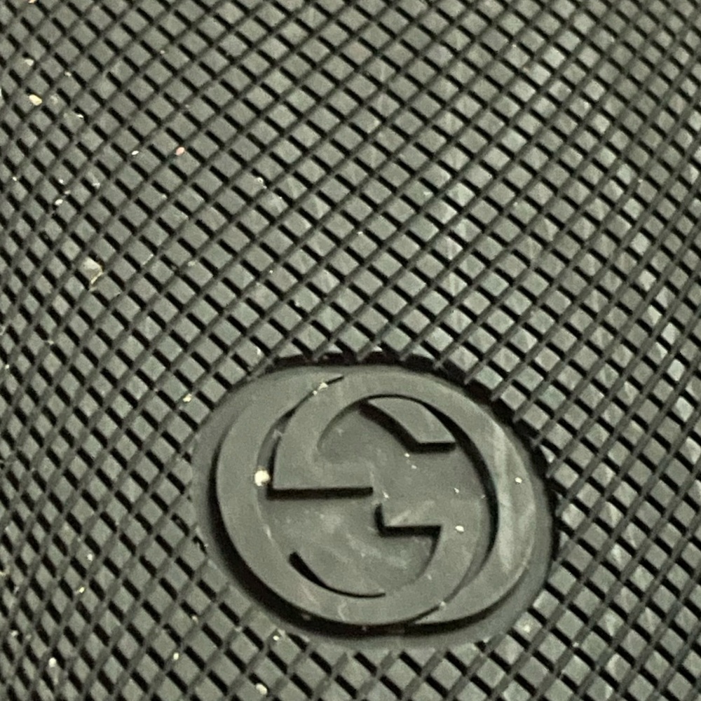 GUCCI Black and gold (Yellow) High-Top Sneakers with Tiger Design - Picture 11 of 16